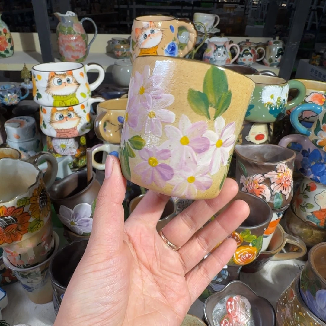 紫砂景德镇手工陶瓷釉下彩正品7