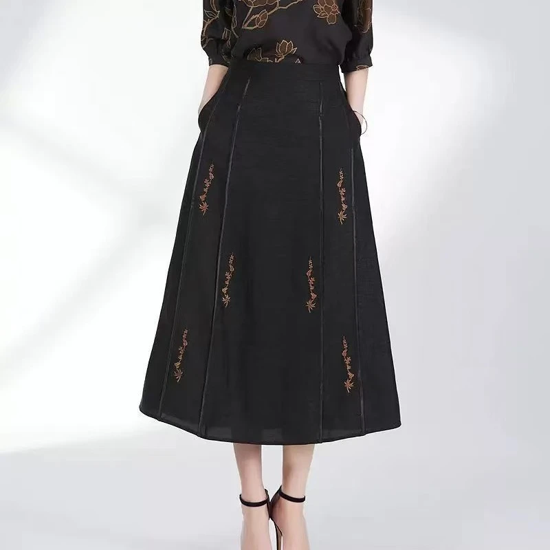 5-828-10新款时尚休闲半身裙