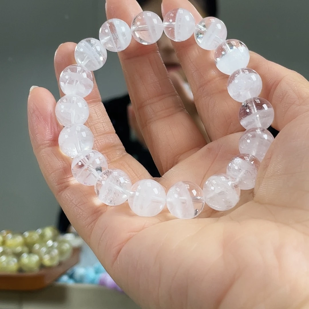 水晶手链未镶嵌红喜马拉雅