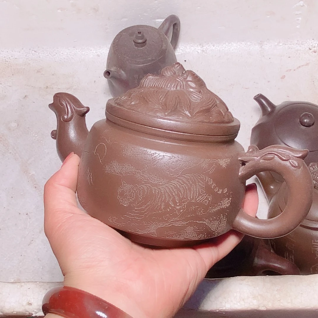 茶壶紫砂宜兴紫砂全手工制作