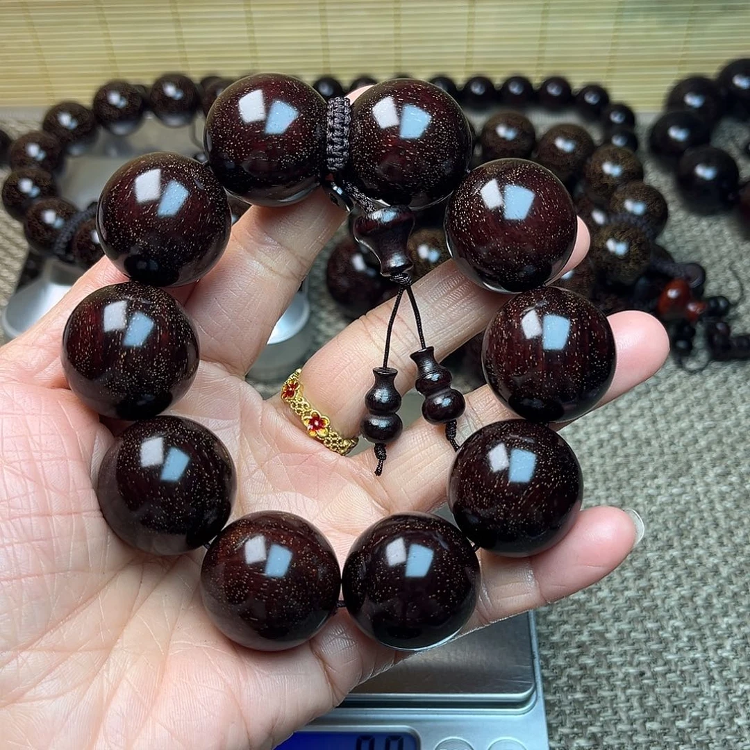 檀香紫檀（小叶紫檀）2.5 10颗 满星