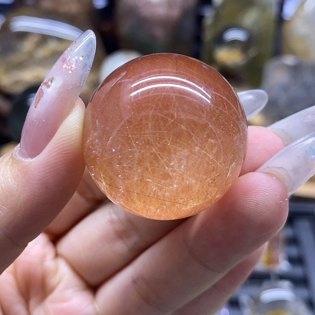 水晶珠宝半成品未镶嵌球