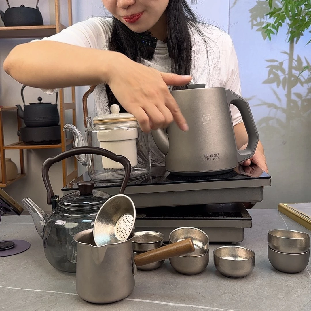 小***妃微可道纯钛烧水壶