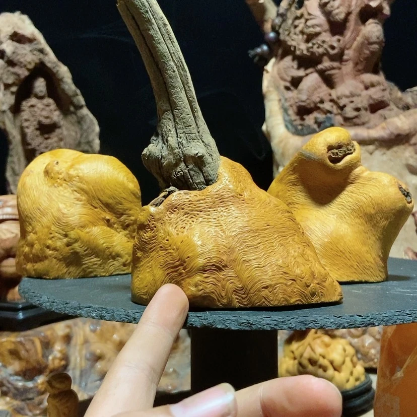 【闪购商品】荔枝木净**画荔枝木手工制作