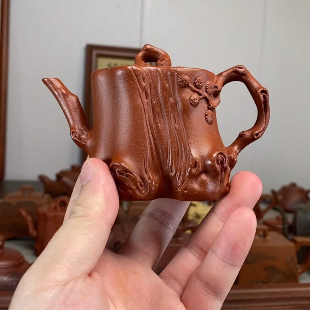 茶壶紫砂原矿泥料传统工艺制作