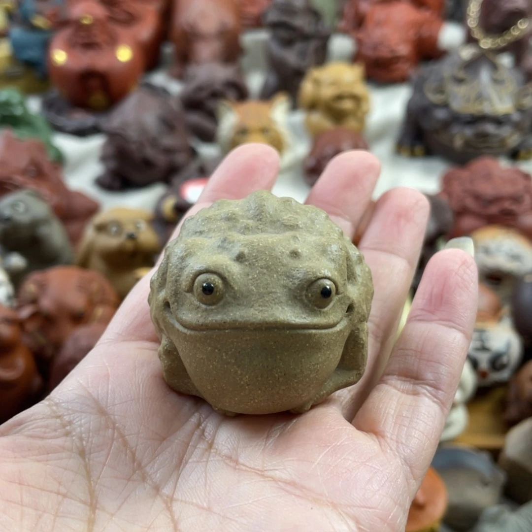 【闪购商品】紫砂茶宠紫砂青蛙