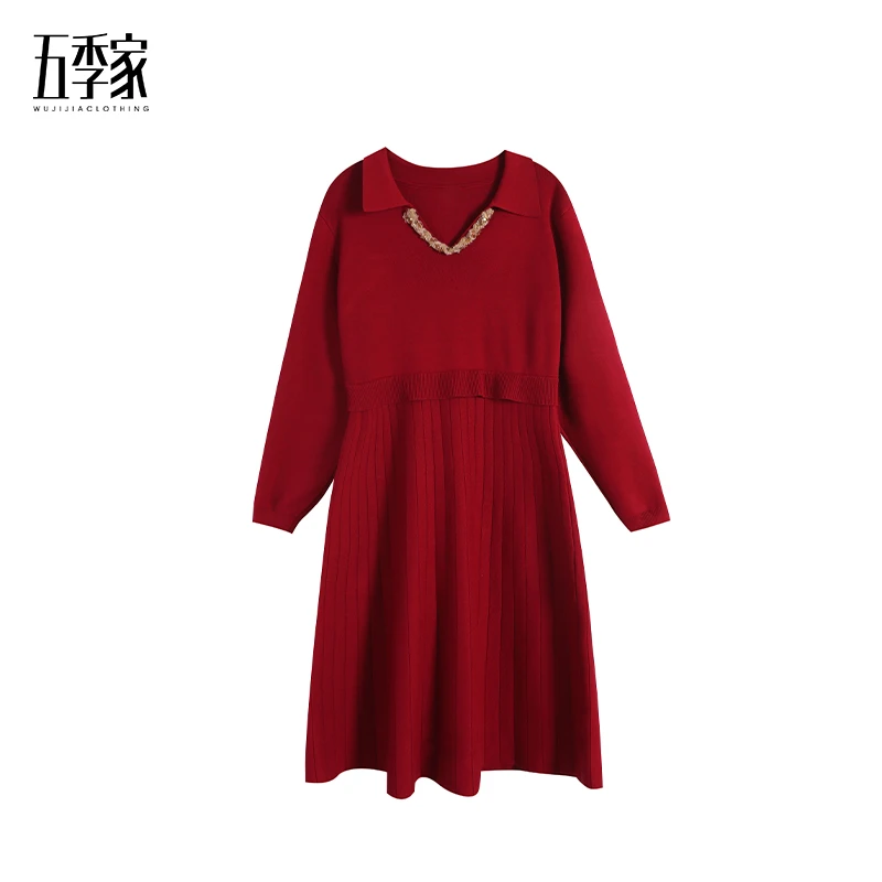 黑色/红色 连衣裙 ZL115688