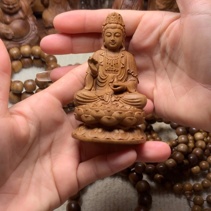 檀香木其他老山檀香手把件