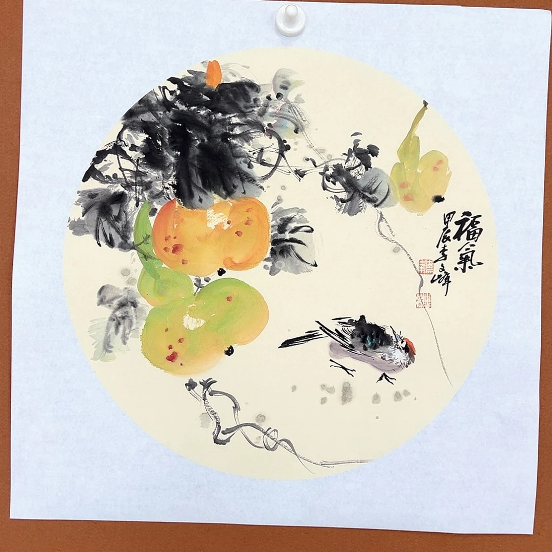 国画李文峰的画作