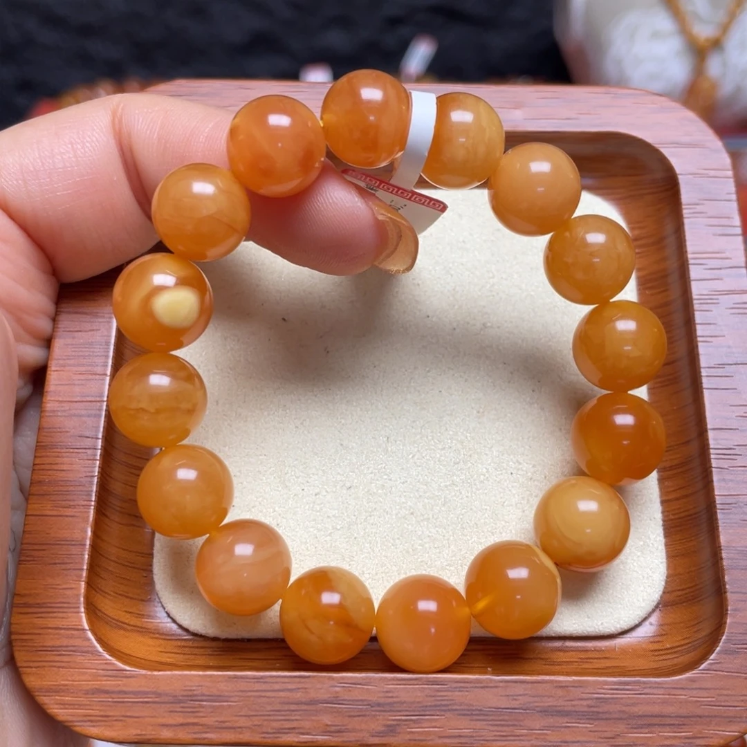 蜜蜡未镶嵌手链手串