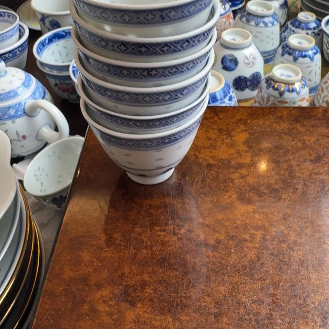 摆件?****生景德镇玲珑杯