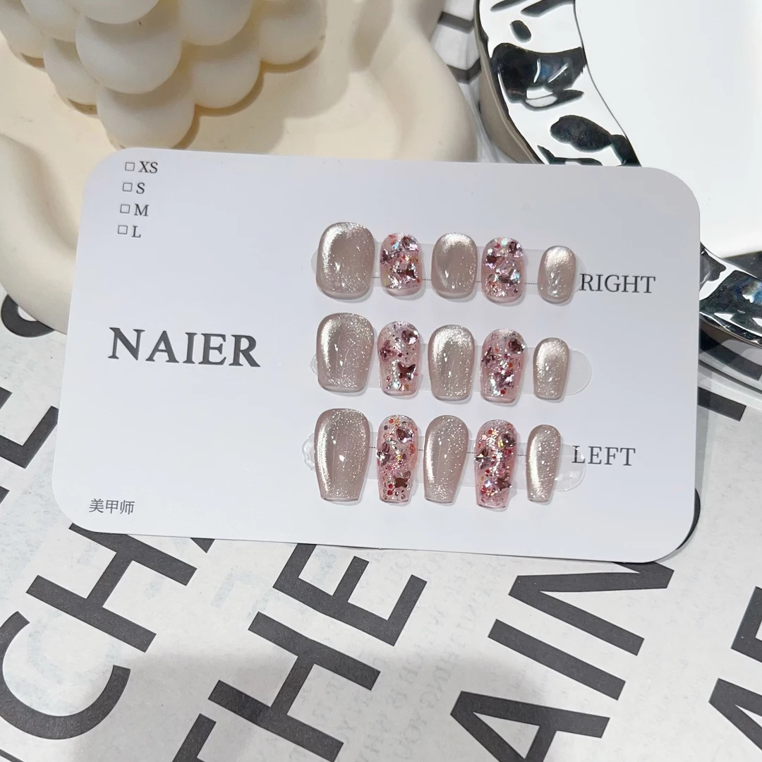 春桃-茉莉Molly轻奢手工穿戴甲