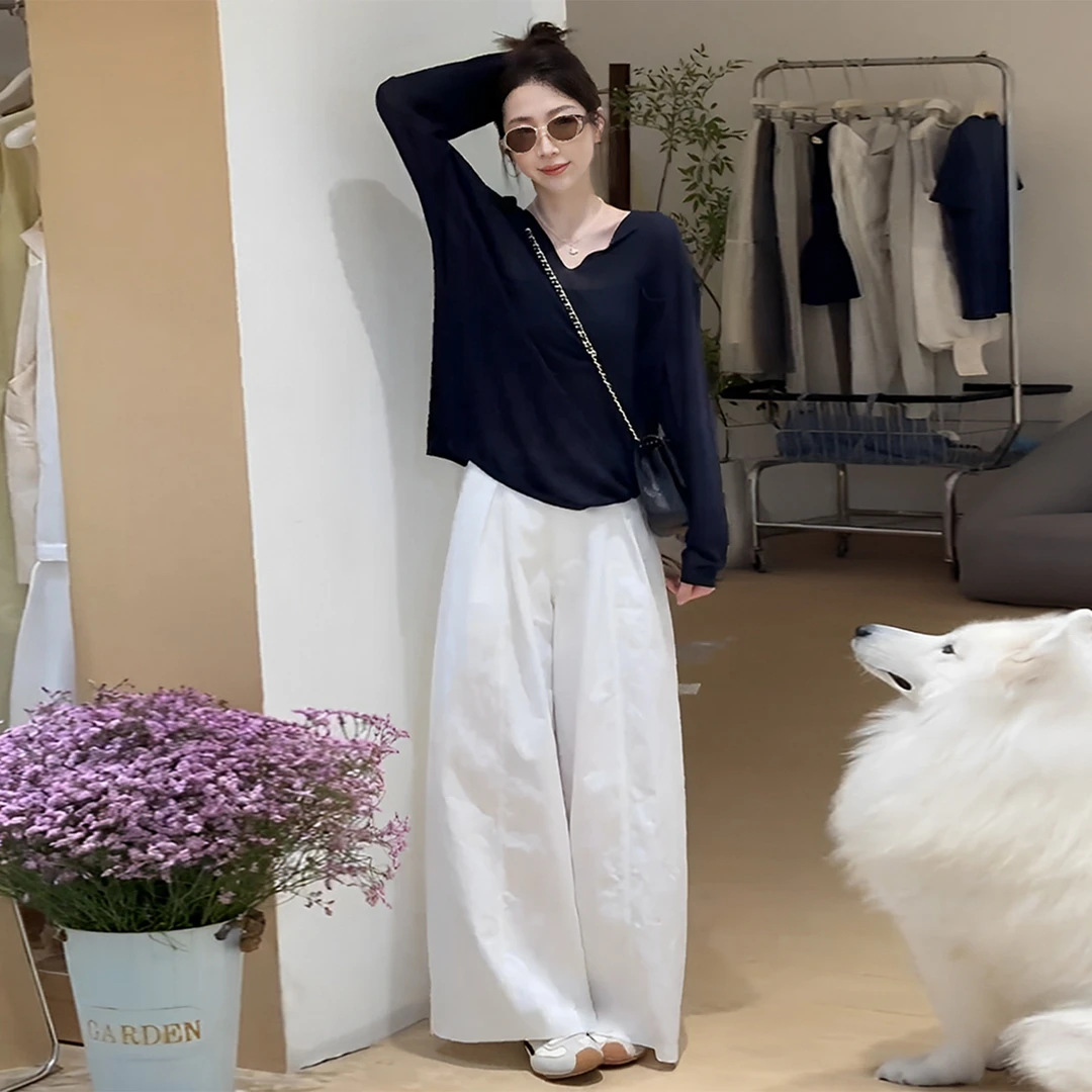 韩系设计感修身显瘦长袖t恤女秋冬2025新款早秋时尚上衣高级感