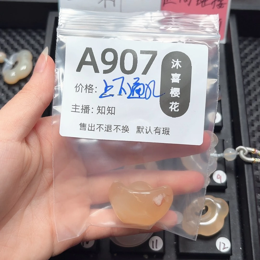玛瑙/玉髓颈饰未镶嵌双*鱼