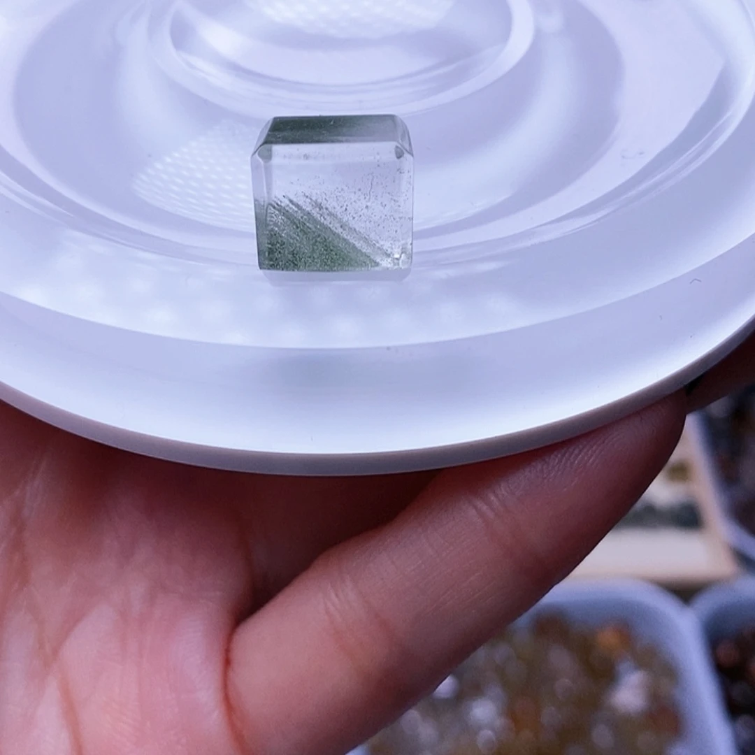 水晶天然水晶定制打孔不退不换未镶嵌
