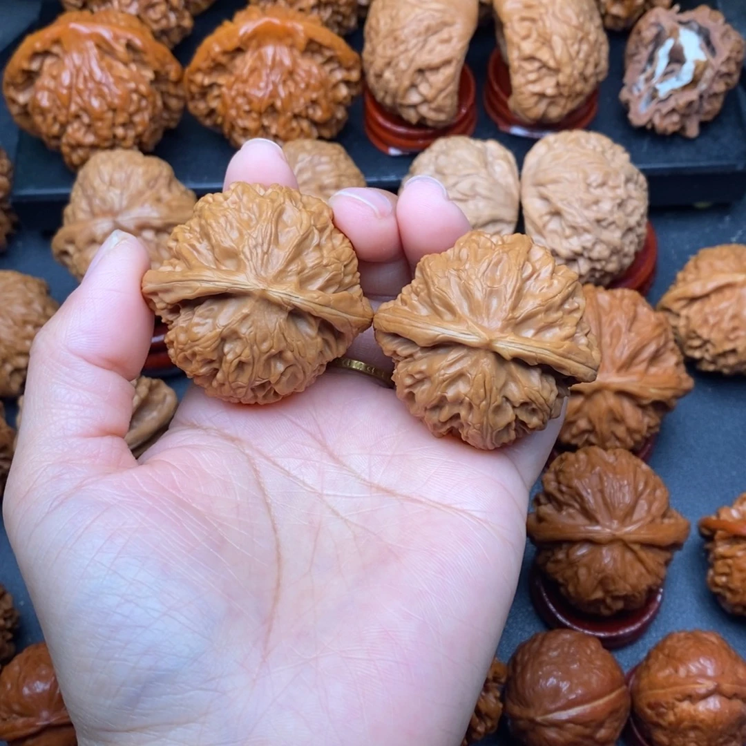 文玩核桃把件44宫灯