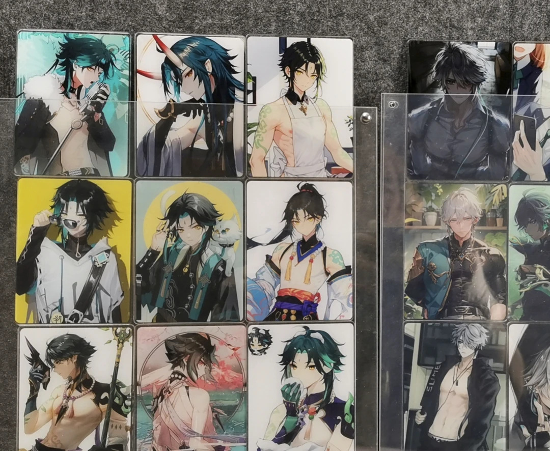 福袋直播间撕膜集卡一张