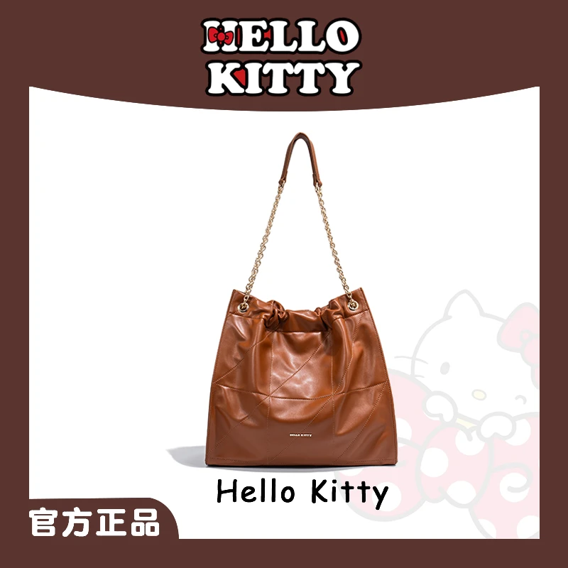 HELLO KITTY 遇见卡拉猫时光时尚百搭斜跨单肩女包-41310