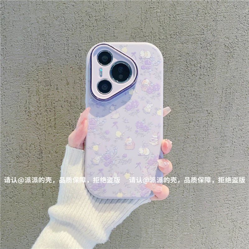 （华为Pura70系列）金属小胖妹适用华为Pura70/70pro/70pro+手机壳