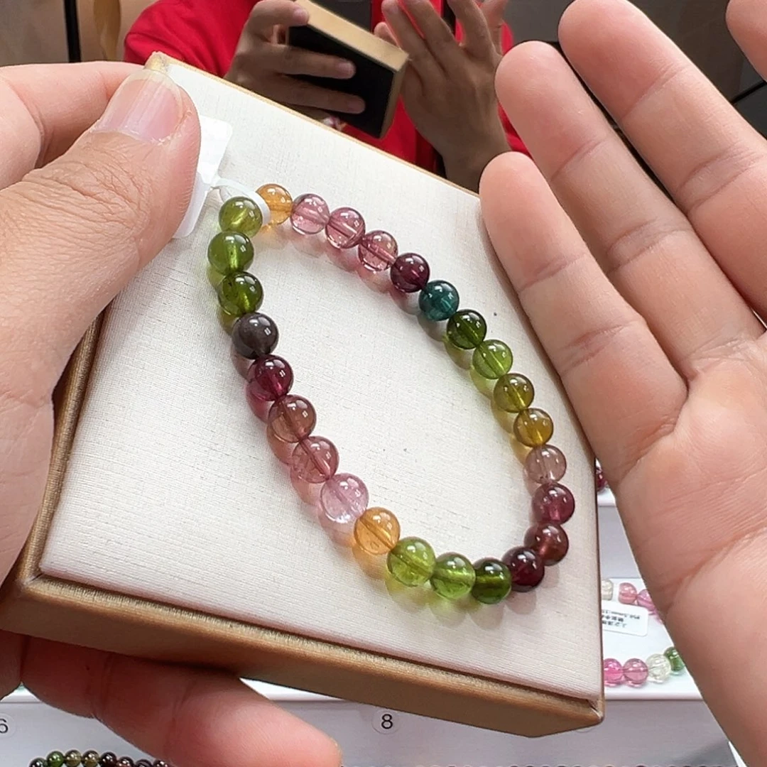 手串碧玺未镶嵌7mmmmmmmmmm