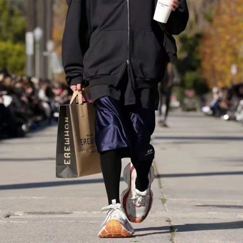 10XL 广州塔尖渠道版增高厚底鞋休闲低帮做旧情侣潮款老爹鞋