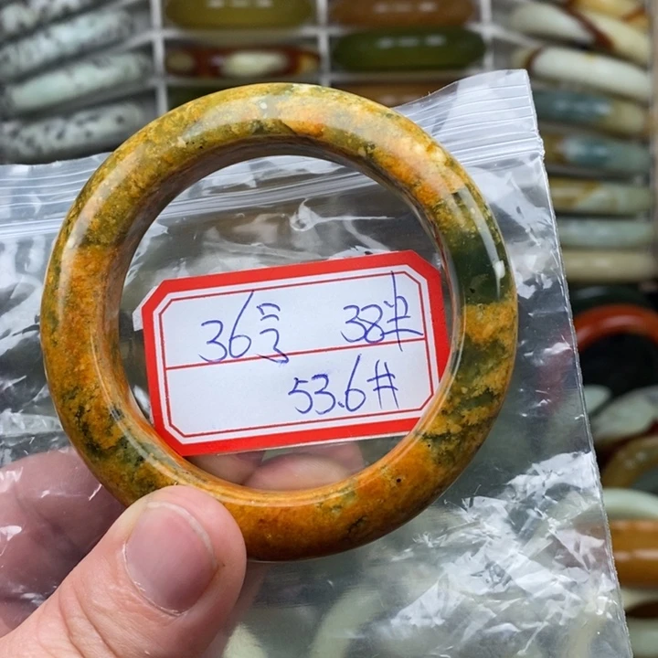 未镶嵌蛇纹石玉手绳