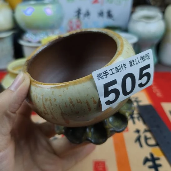 景德镇手工高温陶瓷：内7.5口高8