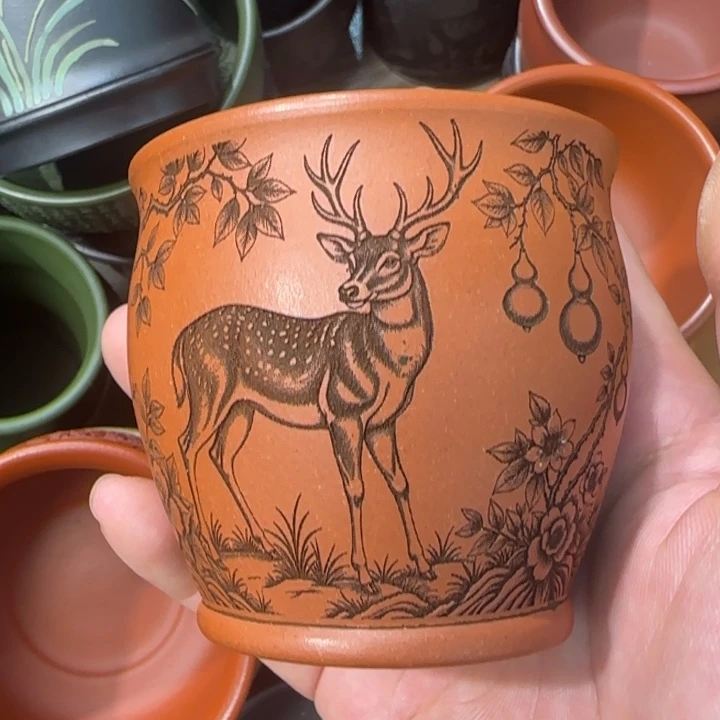 茶杯紫砂全手工制作工艺