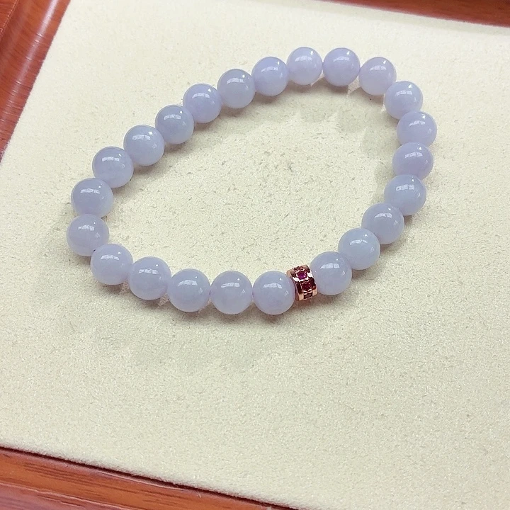 手链翡翠未镶嵌天然缅甸翡翠A货 卡8