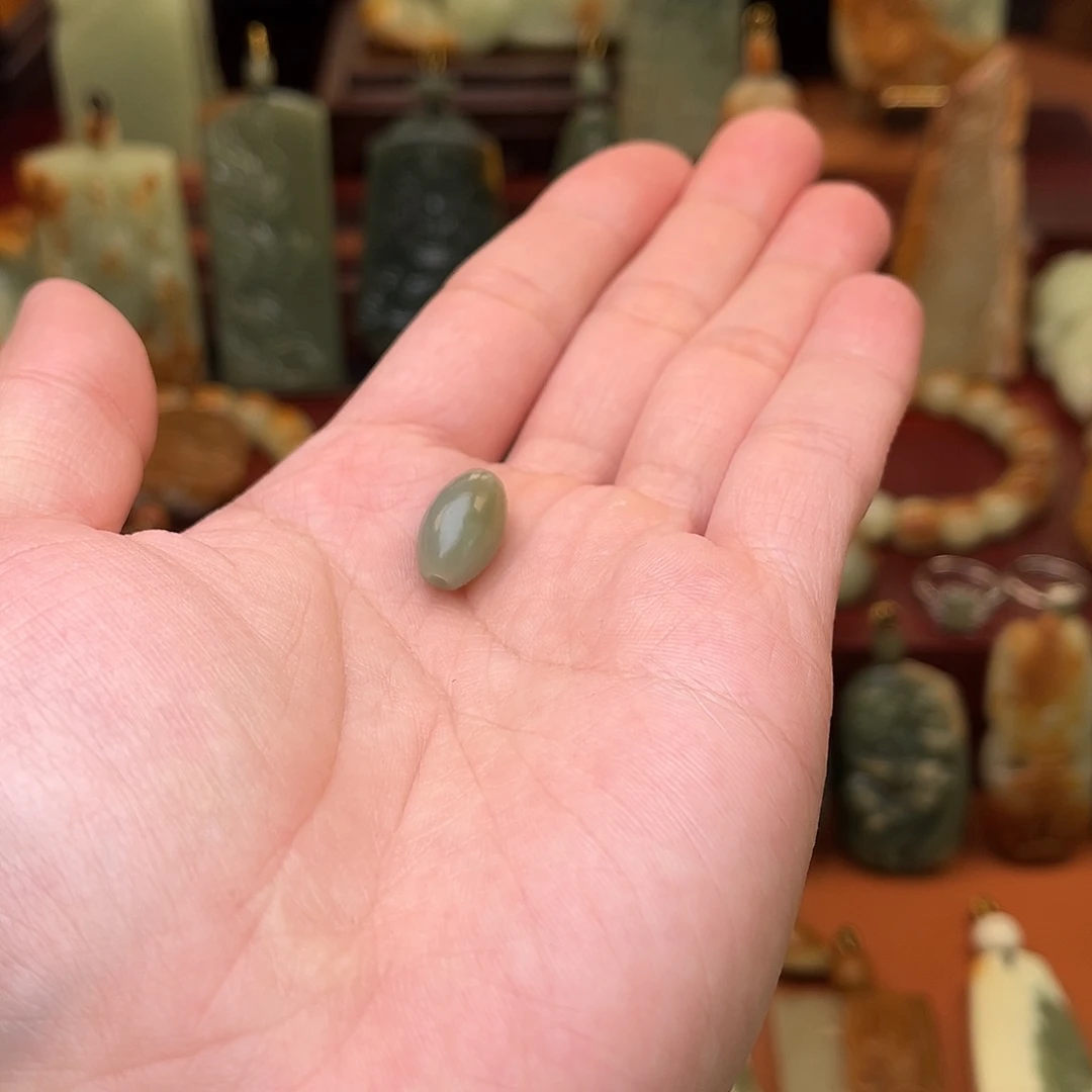 岫岩老玉（透闪石质玉）颈饰未镶嵌誓***言