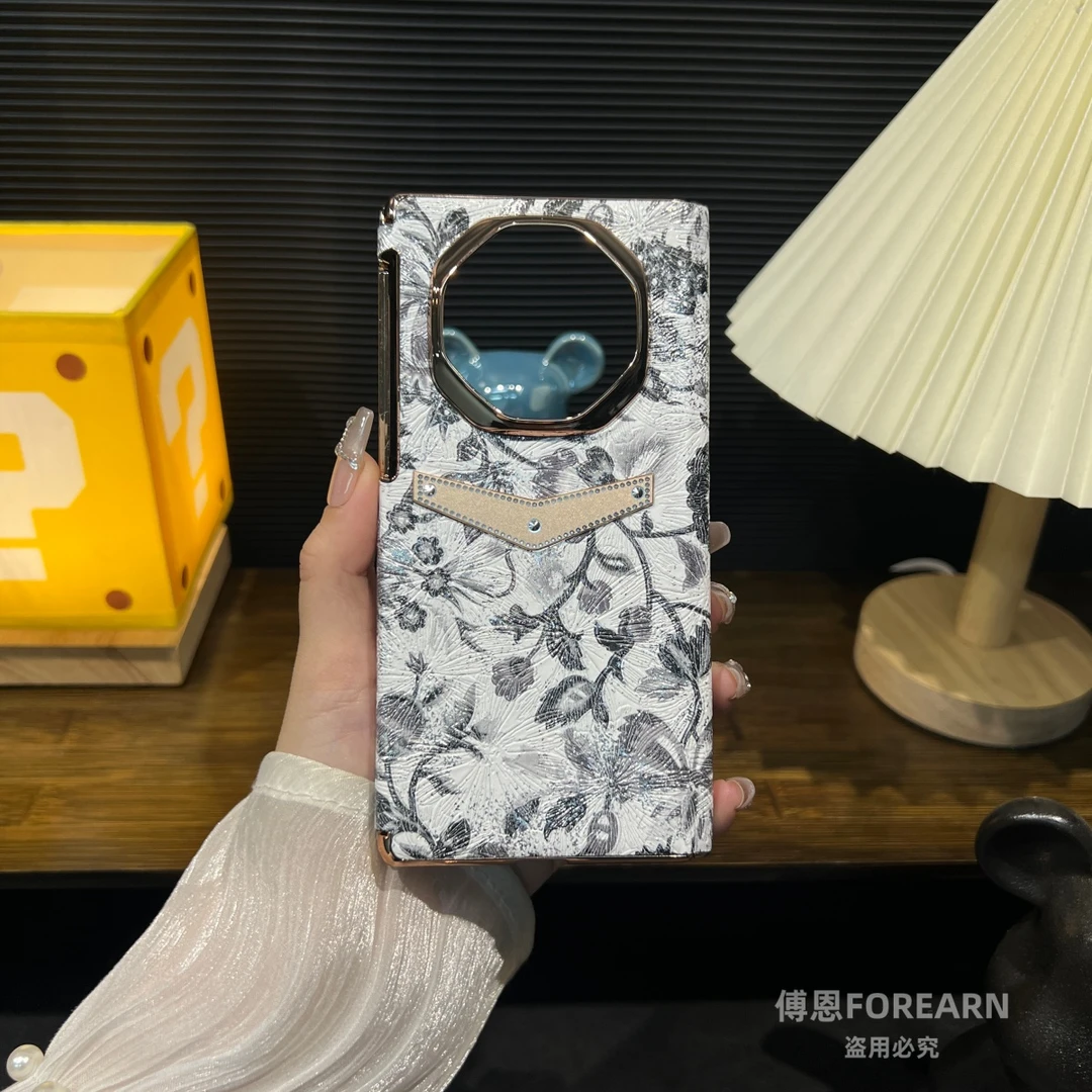 适用于华为MateXTs手机壳双中轴matext三折叠屏xts保护套xt女生款