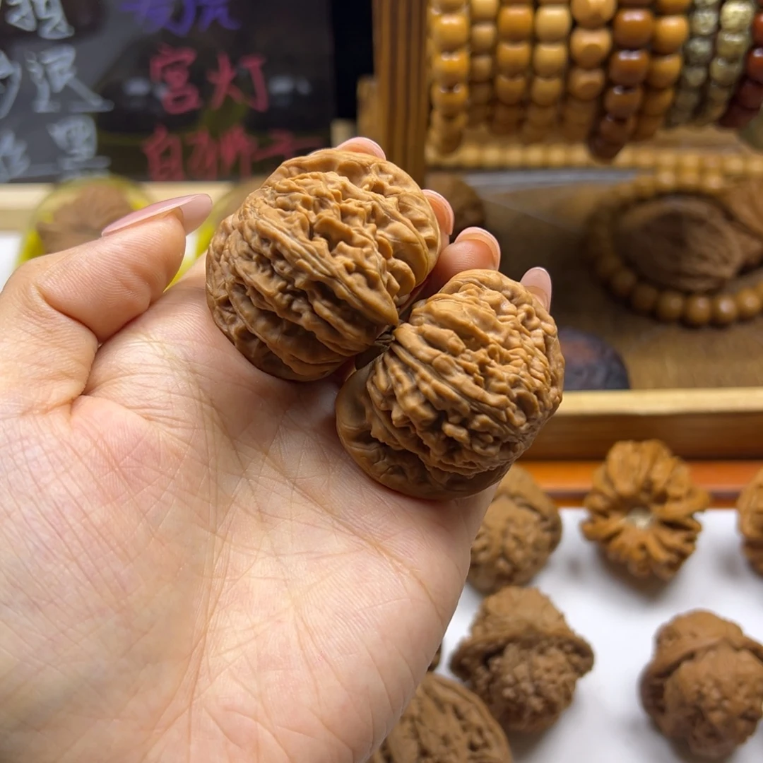 葫芦文玩核桃四座楼43