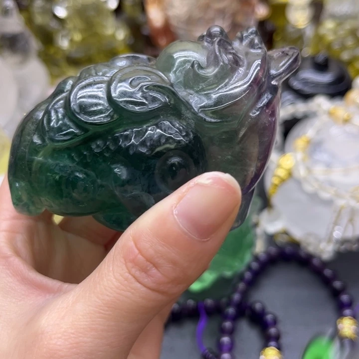 未镶嵌水晶珠宝半成品摆件