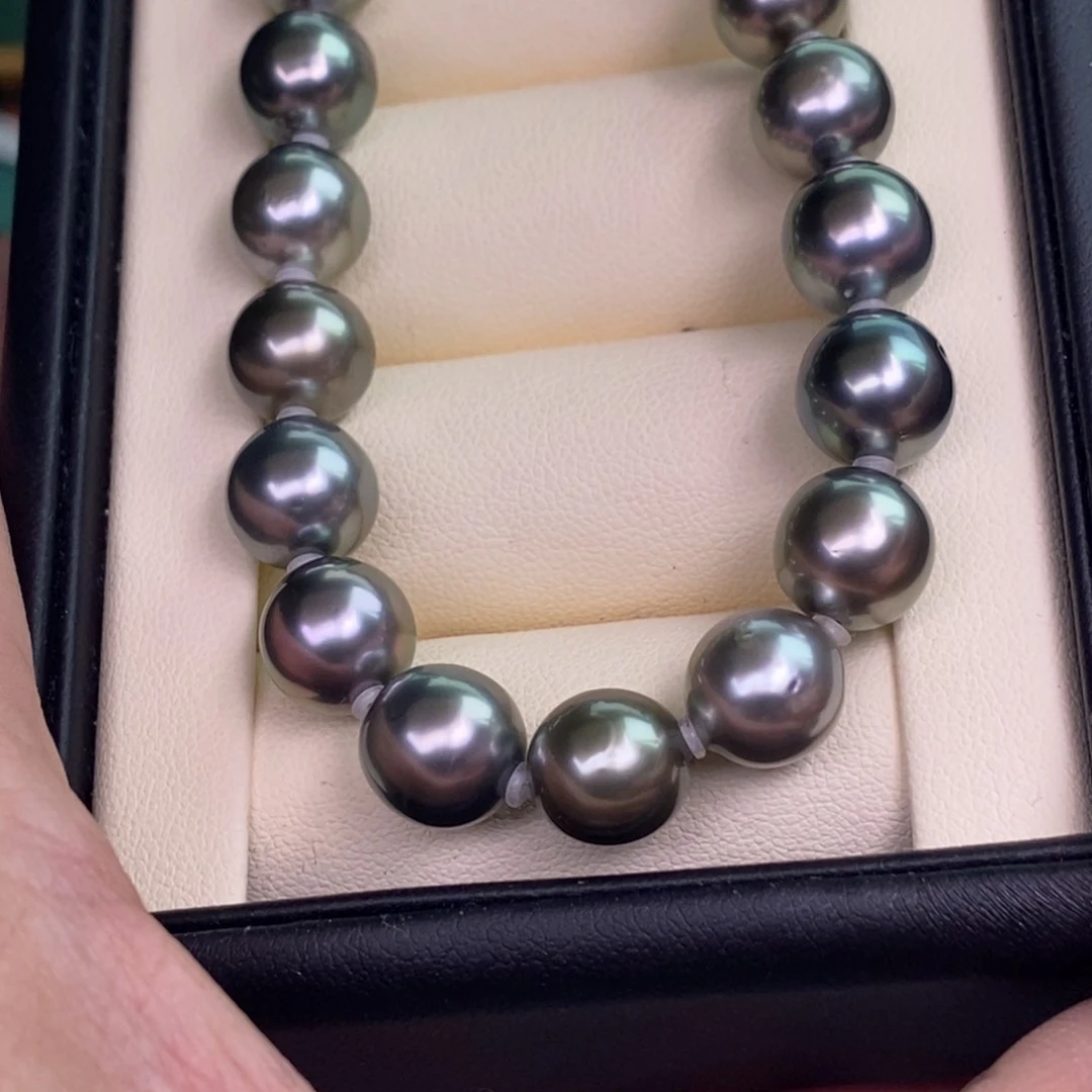 颈饰银S925镶嵌海水珍珠