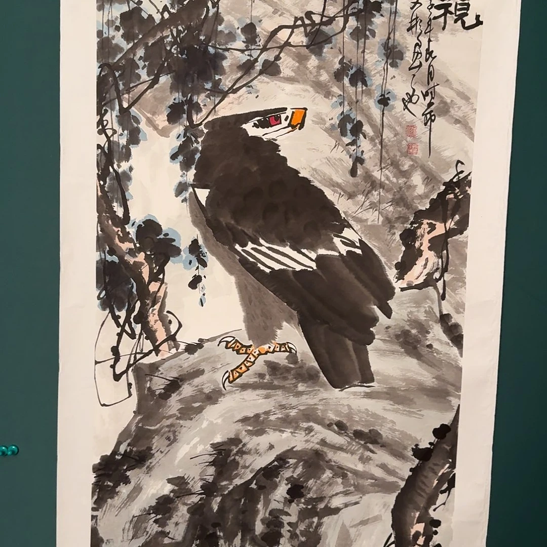 国画溥老师的作品