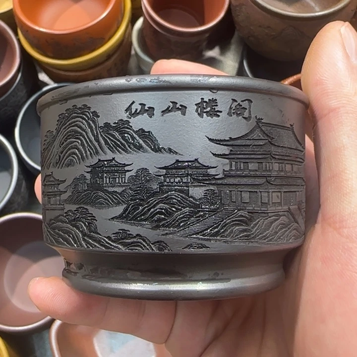 茶杯紫砂全手工制作工艺
