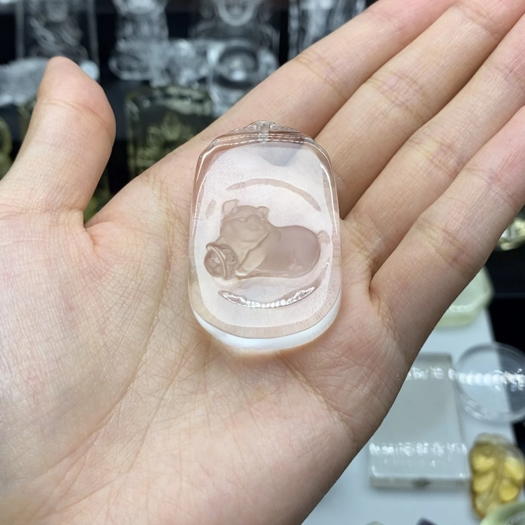 未镶嵌颈饰水晶薇*