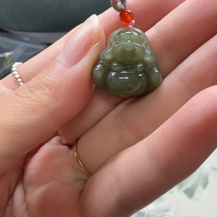 和田玉未镶嵌颈饰059