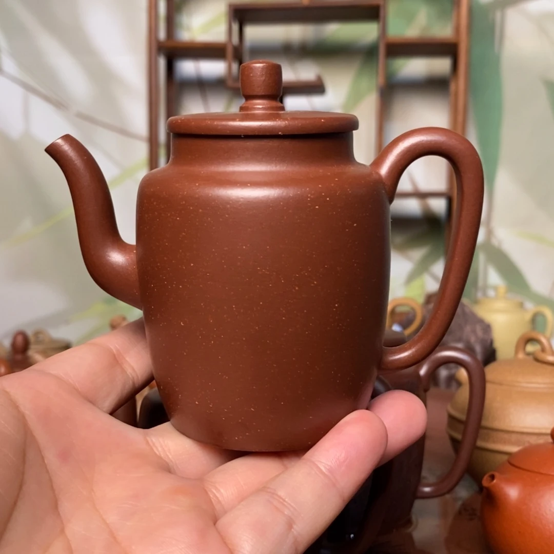 茶壶紫砂精工半手宫灯