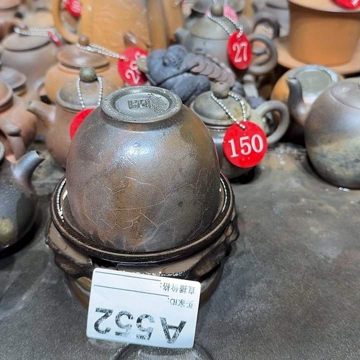 紫砂茶壶坭兴陶柴烧