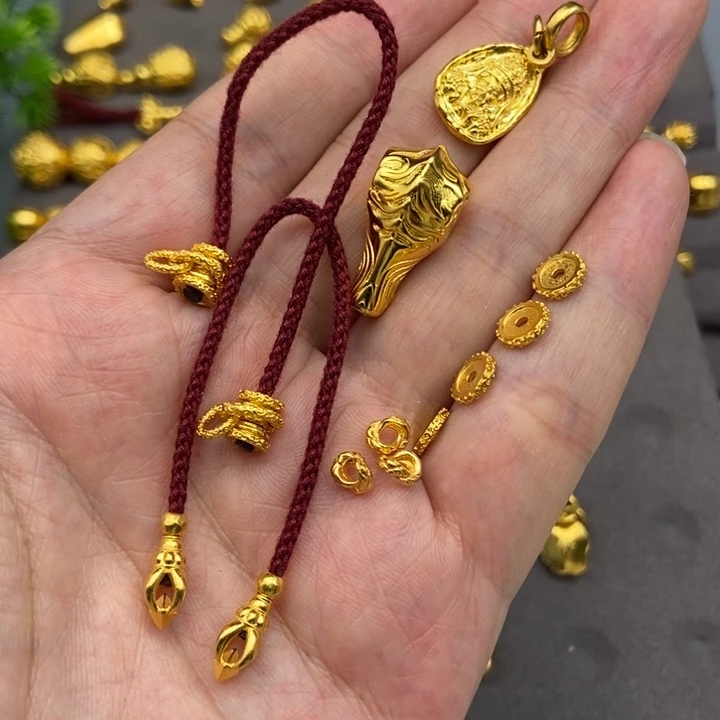 霸***ღ足银玻璃椰蒂8mm配饰套装
