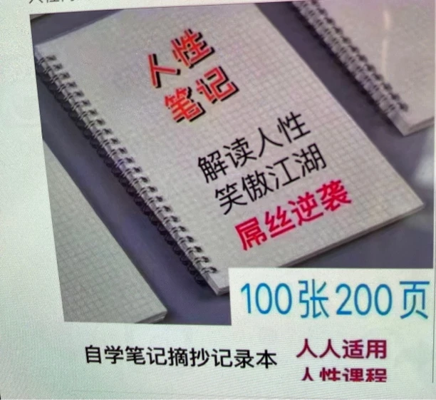 人性笔记标签记事本摘抄本