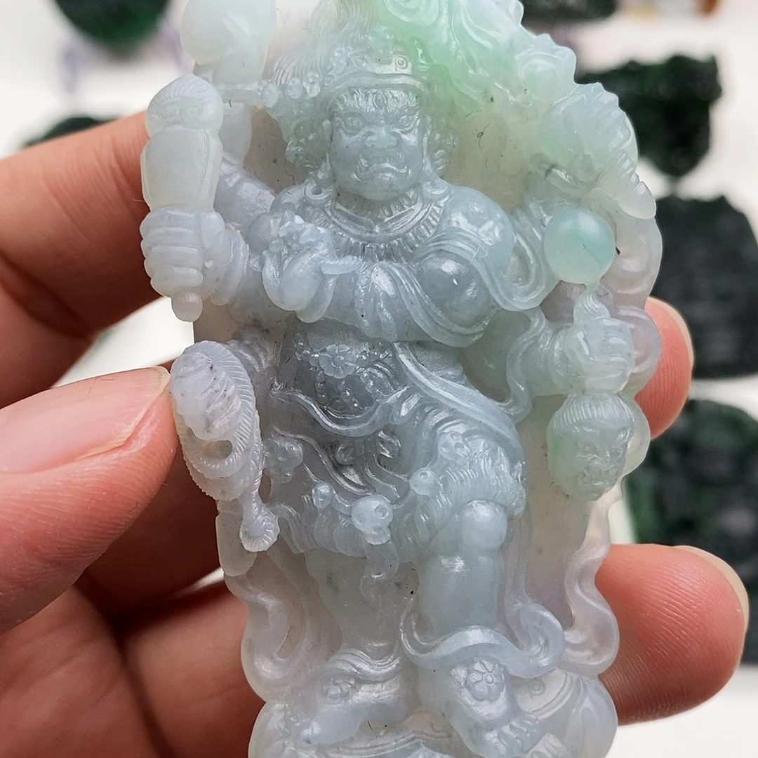 定制翡翠未镶嵌大黑天