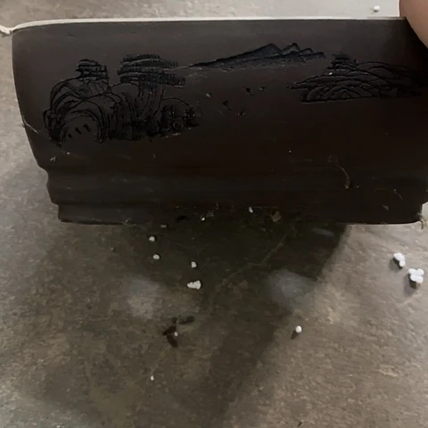 紫砂花盆幸**孩紫砂花盆111