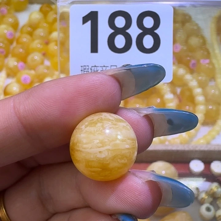 裸石琥珀未镶嵌15微瑕