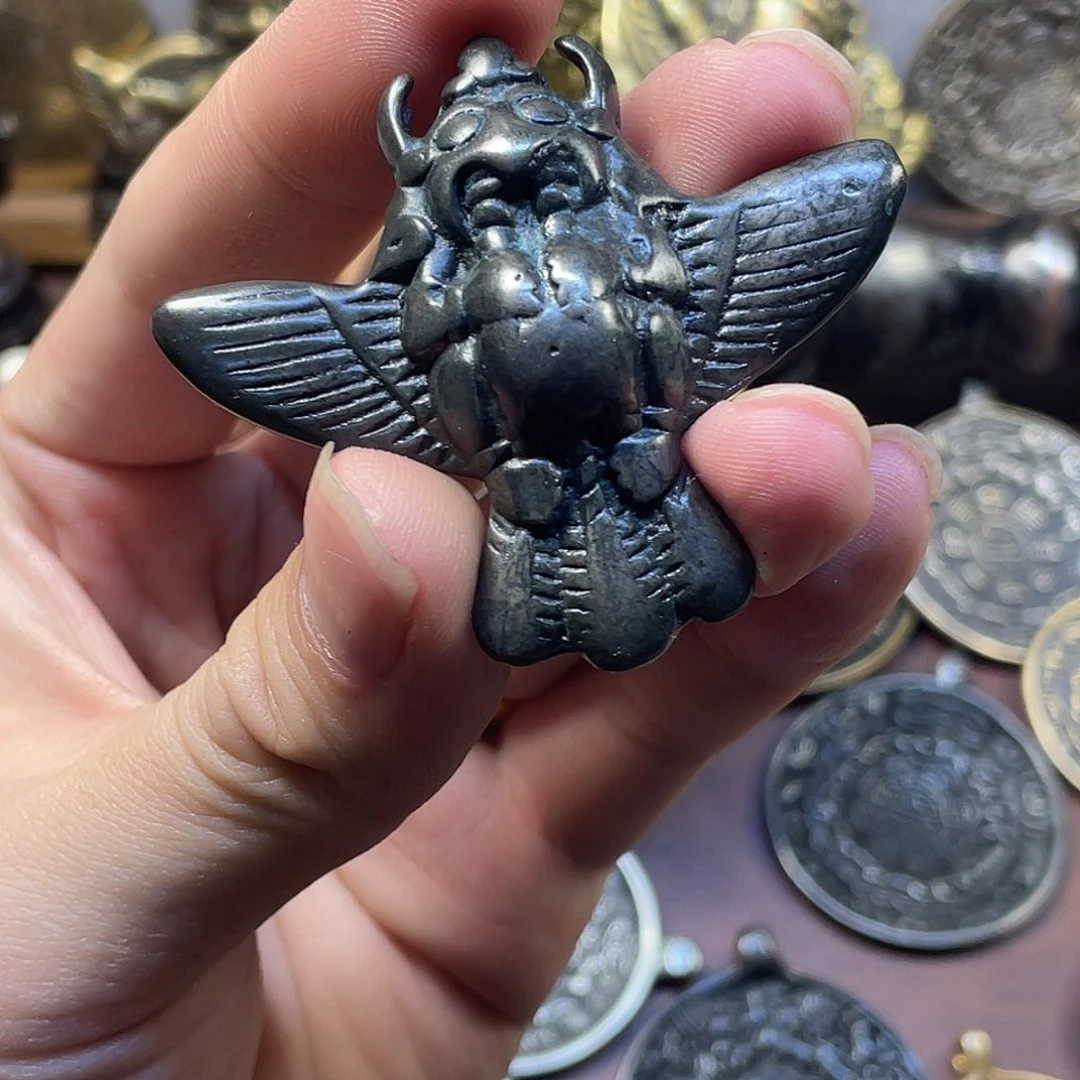 黑漆古大鹏鸟一个福利出带绳