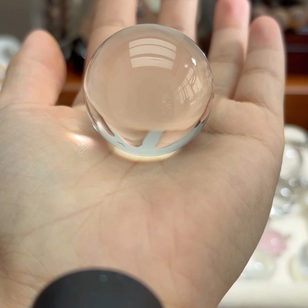 未镶嵌手链水晶白水晶球