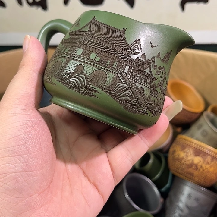 茶杯紫砂全手工紫砂主人杯