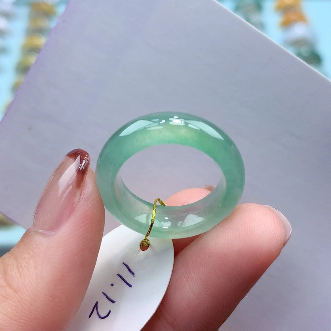 未镶嵌戒指翡翠1112圈