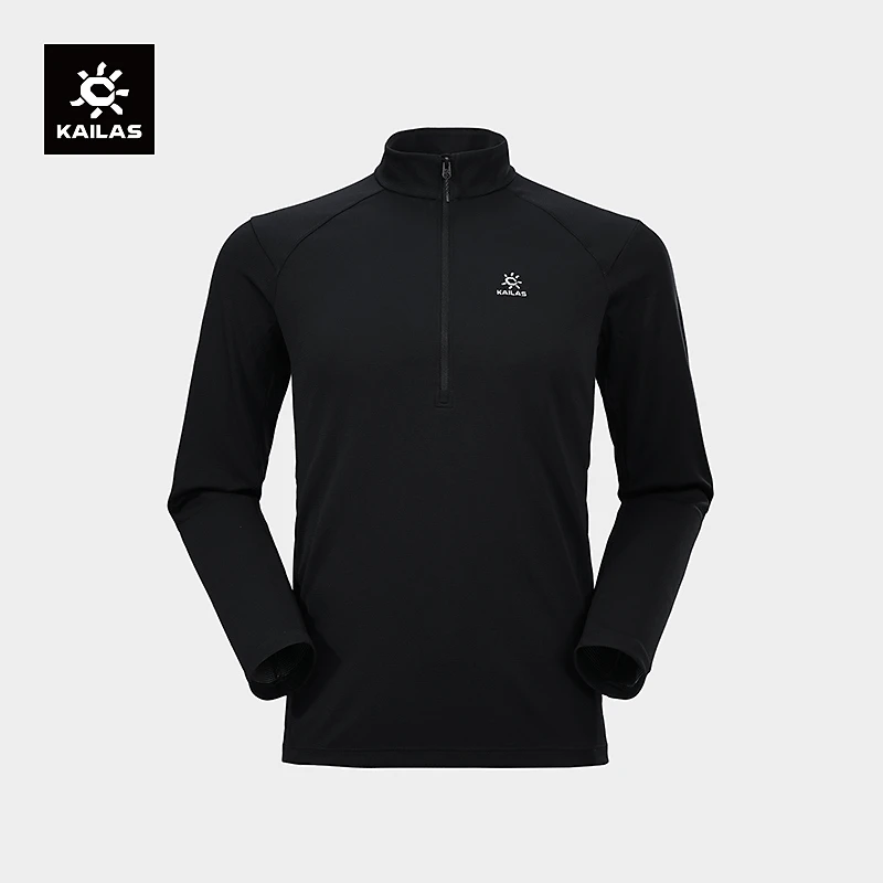 KAILAS凯乐石 男款半开功能长袖T恤 KG2517101